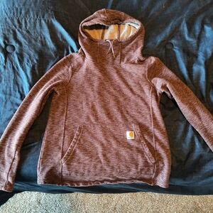 Carhartt Maroon Pullover Hoodie